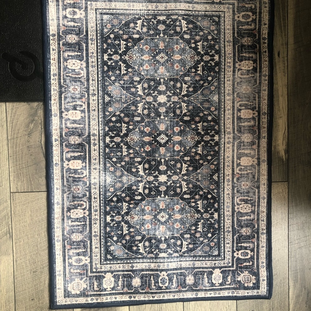 Ruggable 2’x3’ Leelu Navy Blue Rug